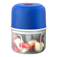 荣事达 绞肉机小型电动打蒜器 电动压泥器婴儿辅食 基础款-300ml