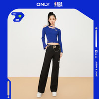 ONLYNBA联名款时尚潮流显瘦露肩针织衫女|123124047 E37 九重葛BOUGAINVILLEA L (170) 88A