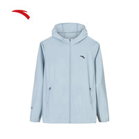 安踏绝绝紫4代丨冰丝UPF100+防晒衣男夏季薄款原纱透气钓鱼服运动上衣 晴霄蓝-2 S (男165)