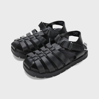 儿童镂空透气休闲罗马包头凉鞋