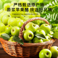 九物道苹果醋饮品黄柏亚麻籽无花果墨旱莲养生茶饮 苹果醋五盒(10ml*50条)