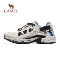 骆驼(CAMEL)2024夏季户外溯溪鞋涉水鞋男女透气网面鞋徒步鞋F14B693036 米白/蓝,男 42