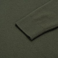 七匹狼毛衣男春季圆领羊毛针织衫男士休闲保暖打底衫套头QA 607(金黄) 170/88A L