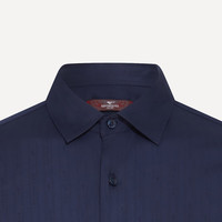 七匹狼长袖衬衫男士春季内搭长衬商务休闲通勤男士上衣时尚百搭男装 113(浅蓝) XL