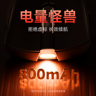  EWEADN/前行者 三模轻量化 有线无线鼠标  月白