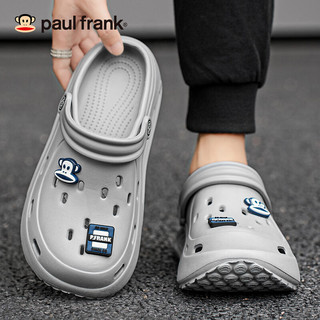 大嘴猴（paul frank）凉鞋男舒适柔软厚底洞洞鞋女轻便包头凉拖 76084