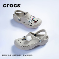 【K姐】Crocs洞洞鞋女鞋卡骆驰户外包头拖鞋男鞋沙滩鞋|10126 卵石色-2V3 44