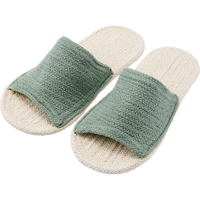 無印良品 MUJI(無印良品 )室内拖鞋 前开 (男女通用) 拖鞋