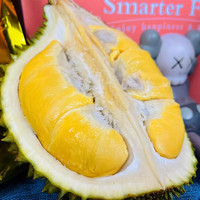 田良季马来西亚猫山王榴莲D197【JD/顺丰-多地次日达】液氮冷冻新鲜水果 A+级 4.1-4.6斤【包4-5房】