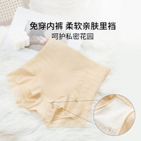 奶糖派(Candy la vie)人鱼塑形裤亲肤透气高腰短塑型平角短裤收腹细腰 肤色