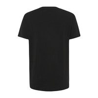 Moschino/莫斯奇诺 女士字母小熊印花圆领棉质短袖T恤 天蓝色