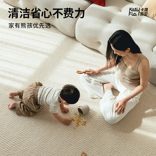 卡提菲亚真丨防水地毯客厅极简线条沙发茶几毯卧室毯 灵川-01 1.4*2.0米