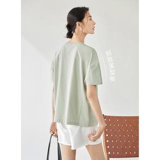  DUIBAI/对白 宽松遮肉 女士短袖T恤