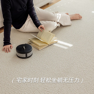 卡提菲亚羊毛地毯客厅高级感沙发茶几毯卧室毯可 SY-驼色 1.6*2.4米