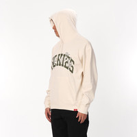 dickies卫衣 前胸字母印花毛圈布连帽抽绳卫衣 男女 DK0A87CL 奶油色 S