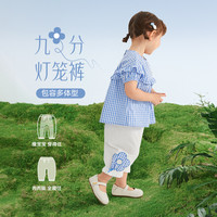 女童夏季套装宝宝纯棉短袖童装小童洋气时髦衣服女孩儿童夏装