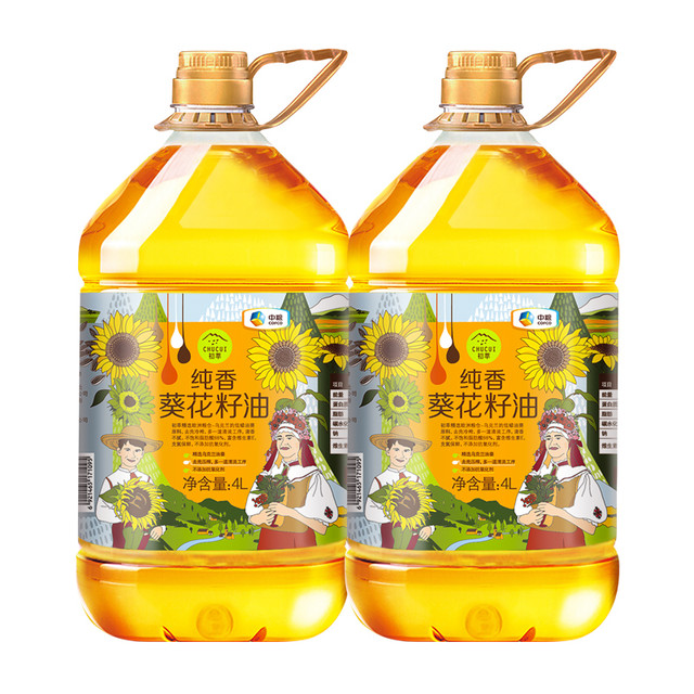 初萃 纯香 葵花籽油 4L