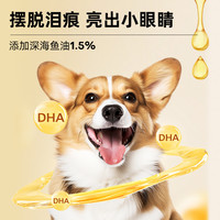 兰夏三文鱼狗粮全价成犬粮鱼油美毛粮400g 80g