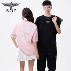 BOY LONDON 潮牌印花 款针织短袖T恤