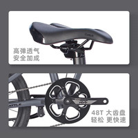 邦德富士达折叠自行车20寸9速变速铝合金超轻便携单车 20英寸