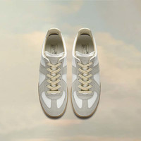 Maison Margiela马吉拉德训鞋小白鞋拼接牛皮休闲鞋男鞋经典款单鞋 101水洗白色 46