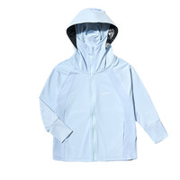 贝贝怡儿童防晒衣夏季大帽檐黑胶男女童冰丝防紫外线宝宝防晒服装