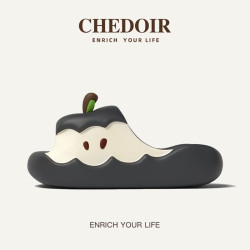 chedoir 2025苹果拖鞋女夏季户外室内办公室休闲舒适拖鞋男 冻苹果 42-43