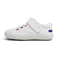 Moonstar月星机能帆布鞋3-10岁宝宝学步鞋帆布鞋日本制机能鞋 经典蓝 内长18cm