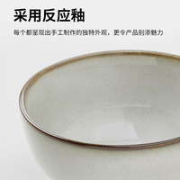 IKEA宜家格拉德里石瓷碗碟盘盆餐具组合灰色多尺寸现代简约北欧风 深灰色