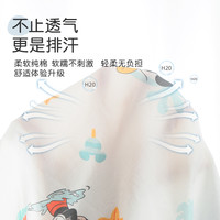 迪士尼新生婴儿衣服夏季薄款初生满月宝蝴蝶衣纯棉夏装无骨连体衣
