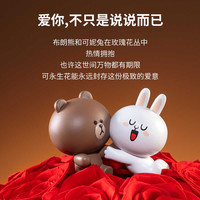 非你莫属·布朗熊&可妮兔抱抱桶【亚克力款】