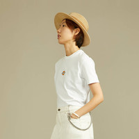 dickies女式短款OGO短袖T恤 舒适百搭修身短袖 DK012314 Y