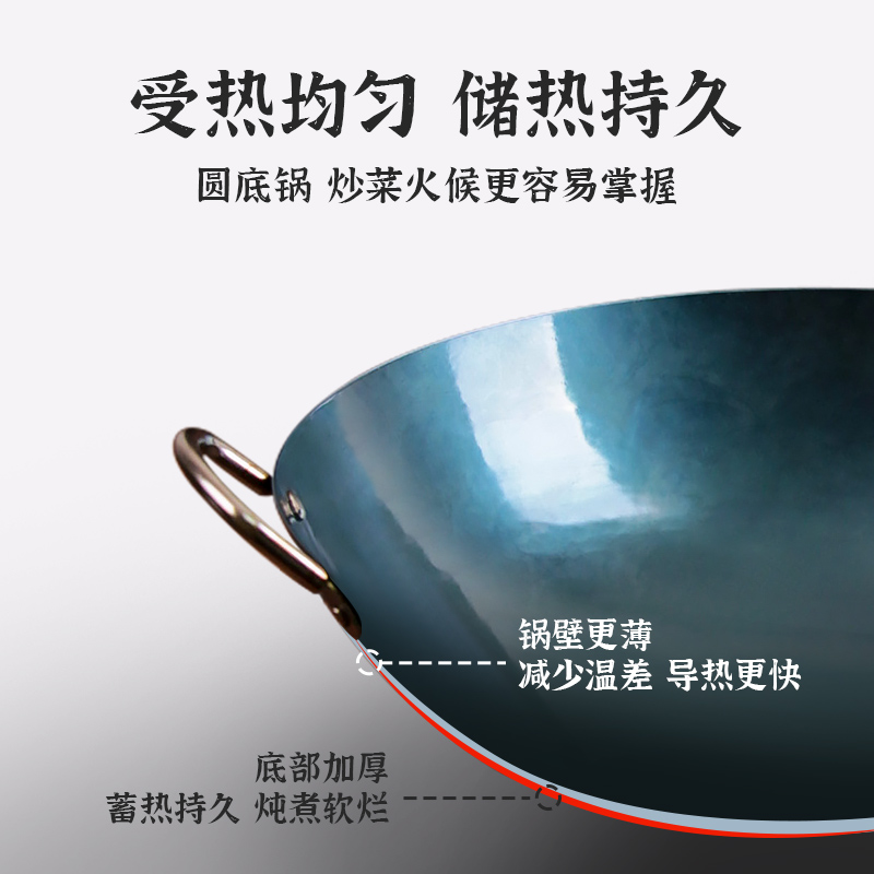 30cm有耳单锅