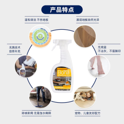 Bona 实木地板保养清洁剂 美国 地板护理剂去污剂护理剂 650ml 1瓶 喷瓶装