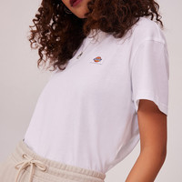 dickies短袖T恤 工装灵感三色圆领Logo短袖T恤DK011775 白色 S