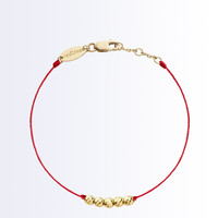 redline儿童Mini Queen Bebe金珠黄金绳制手链珍珠手链