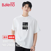 Baleno/班尼路 纯棉 男士短袖T恤