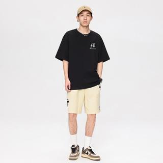  MARK FAIRWHALE/马克华菲 宽松休闲 男士短袖T恤