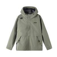 探路者软壳衣户外防风防小雨保暖徒步登山外套TAEEAL81519 军绿 2XL
