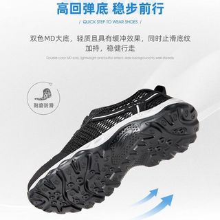 CAMEL骆驼男鞋夏季时尚镂空网布运动休闲鞋懒人透气网面鞋男跑步鞋
