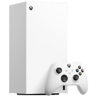 Microsoft Xbox Series X 数字版 游戏主机 1TB 冰雪白