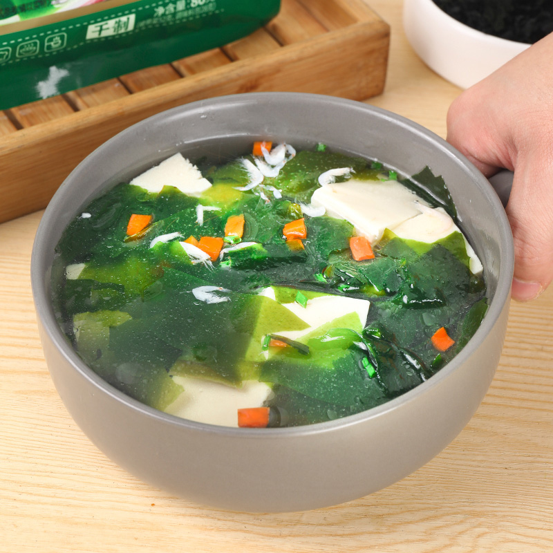 【活动特惠】汤臣一品裙带菜汤冲泡即食懒人家庭早餐速溶菜汤