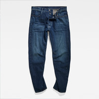 G-STAR RAW【弯刀裤】秋冬Arc 3D弯刀13.3oz厚牛仔裤丹宁修身潮流长裤D22051 深靛蓝色 3330