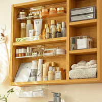 纳川镜柜化妆品收纳盒子格亚克力卫生间洗漱台浴室桌面口红 2个装 镜柜壁挂收纳盒2个