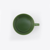 無印良品 MUJI 炻瓷 谷物碗 餐具 家用沙拉碗 家用 绿色 口径115mm