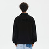 英克斯（inxx）HIP AND BONE美式复古Polo衫半开拉链上衣HID3581390 黑色 M
