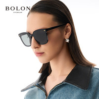 暴龙（BOLON）暴龙眼镜度数近视太阳镜墨镜 BL3027C10 1.67灰色偏光