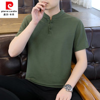 pierre cardin/皮尔·卡丹 宽松透气 男士短袖T恤