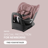 德国Britax宝得适成长骑士SWIVEL儿童座椅约0-7岁 黑色