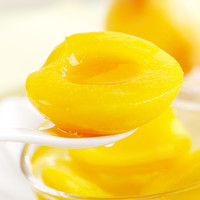 汇尔康黄桃罐头425g*2罐新鲜糖水型水果罐头烘焙果捞即食